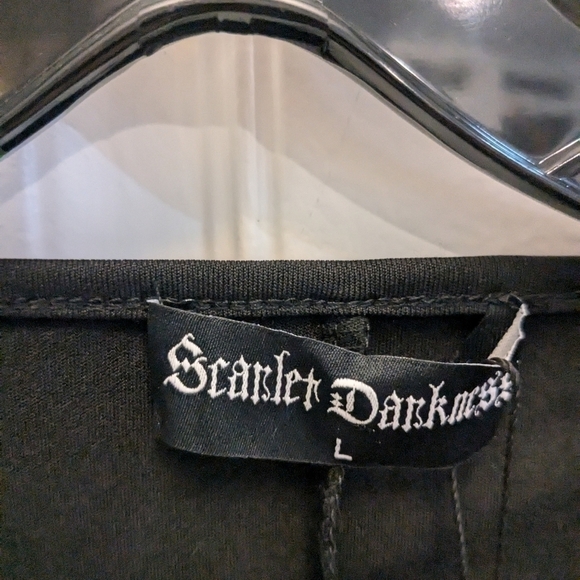 NWT Scarlet Darkness Punk Goth Dress - Picture 2 of 3